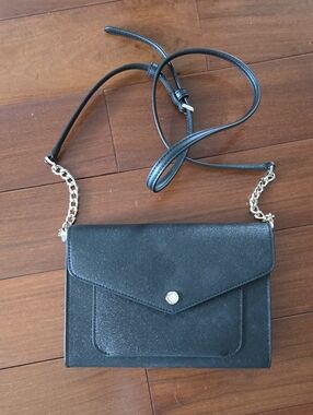Brand New Kate Spade Vlack Tinsel Glitter Flap Crossbody Chain Bag